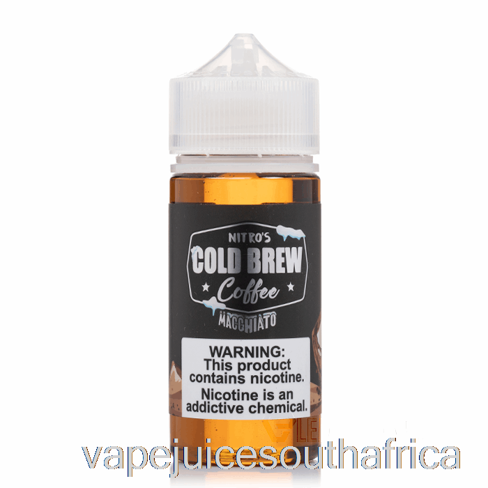 Vape Juice South Africa Macchiato - Nitros Cold Brew - 100Ml 6Mg